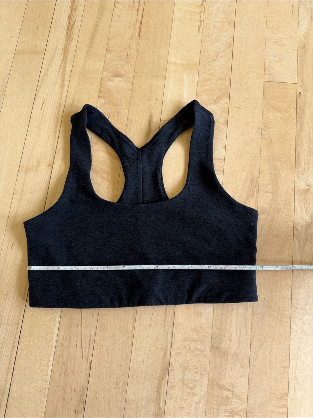 Beyond Yoga Black Racerback Sports Bra